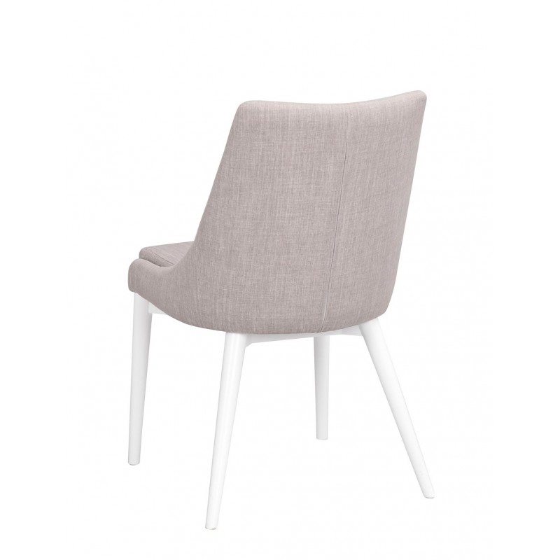 RO Be Dining Chair Light Grey/White